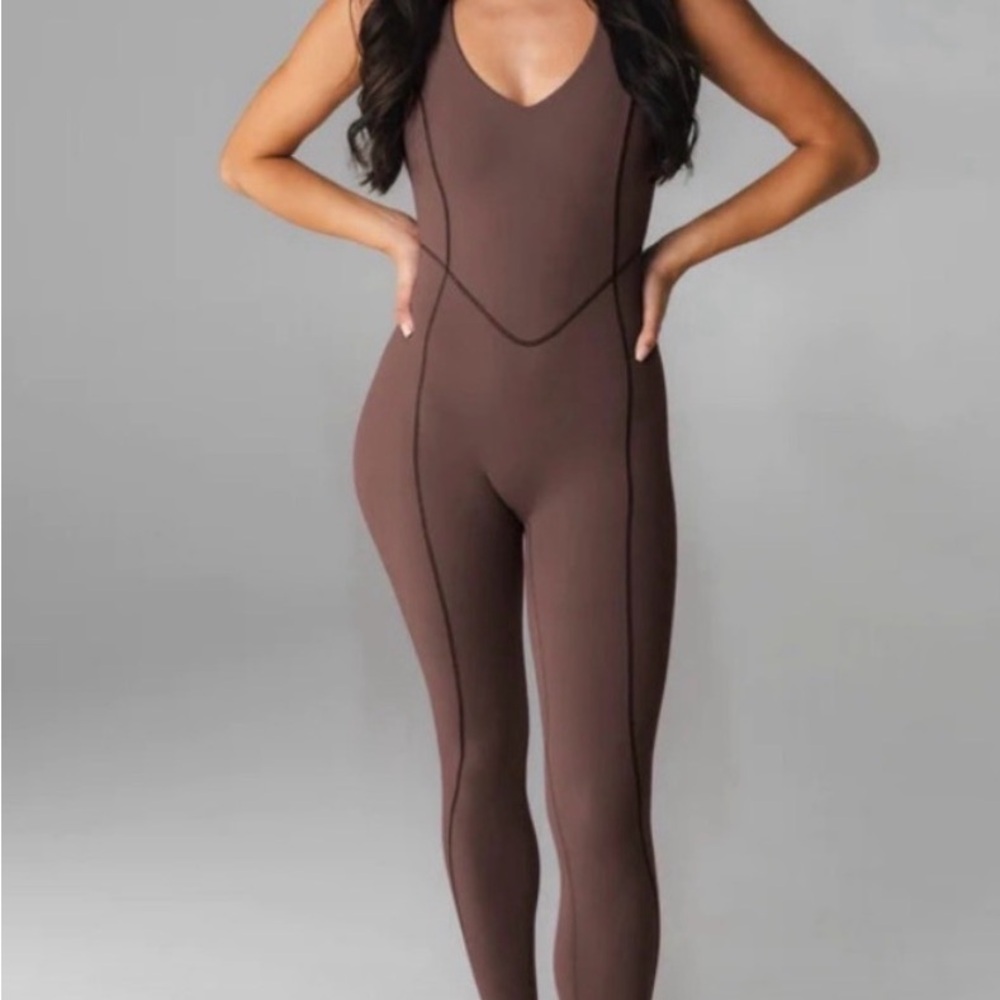 Vitality Cloud Jumpsuit Espresso